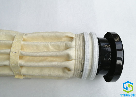 qualité  8 Pleats 120mm Dust Filtration Homopolymer Acrylic Filter Bags usine