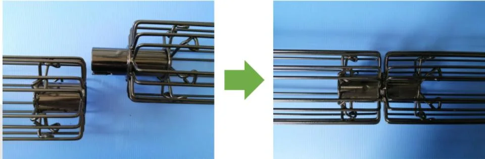 Le pli de cage de filtre d'étoile mettent en cage la surface prolongent la cage d'étoile de cage