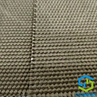 Bande de glissement d'air à haute température en fibres de basalte BFRP Ceinture de convoyeur Ceinture de toile Plaque aératrice Tissu BFRP Panneau