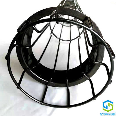 Cages agrandies de filtre d'étoile de Ring Top Cap Carbon Steel