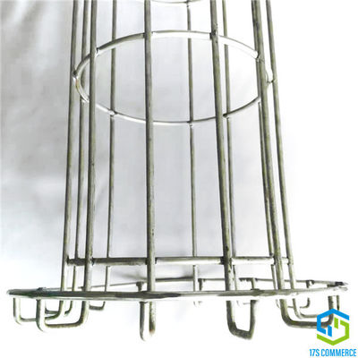 Fil galvanisé Bent Bottom de cage de filtre de collecteur de poussière du fil 120mm