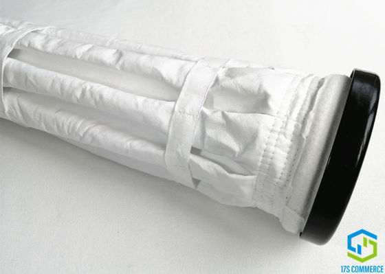 La manchette 8 de perle plisse la région de filtre prolongée de sachet filtre de 160mm PTFE