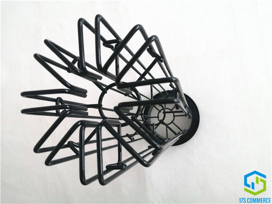 8 cage de Chambre de sac d'acier au carbone de cage d'araignée de la cage 120mm de pli de revêtement de silicium de cage de filtre de Ray Star