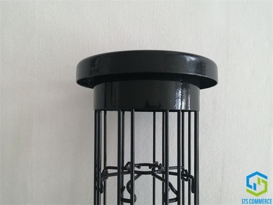 8 cage de Chambre de sac d'acier au carbone de cage d'araignée de la cage 120mm de pli de revêtement de silicium de cage de filtre de Ray Star