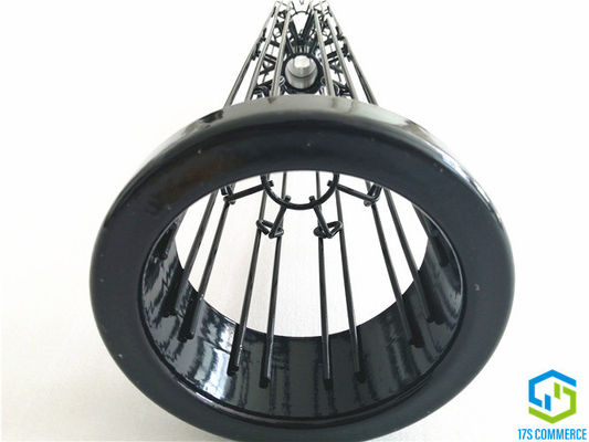 144mm deux silicium de cage de filtre de pli des sections 8 enduisant le joint de baïonnette d'acier doux