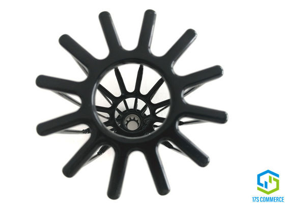 Deux morceaux tiennent le premier rôle la torsion de cage de filtre l'araignée que commune de la cage 110mm de pli de revêtement de silicium mettent en cage la cage de collecteur de poussière d'acier doux
