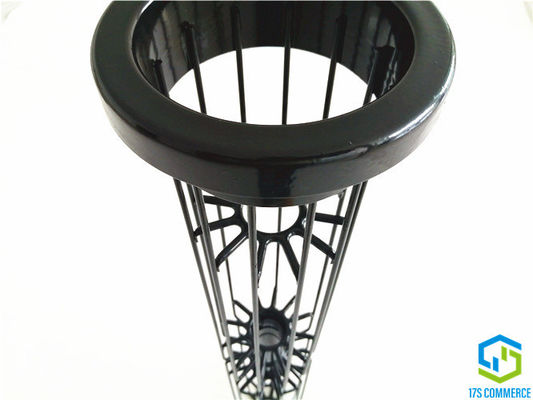 Silicium commun global de cage d'étoile de deux sections enduisant 12 la cage de Chambre de sac d'acier au carbone de cage d'araignée de la cage 120mm de pli