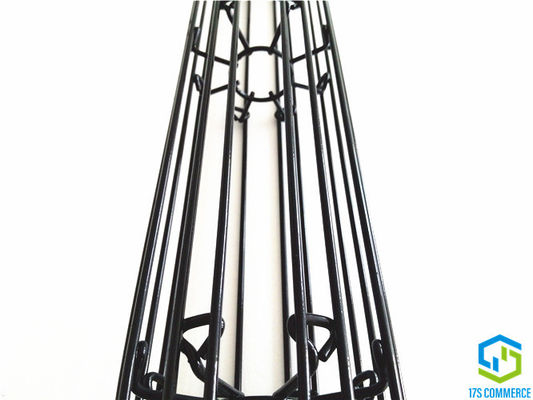 Acier doux du chapeau 120mm de pli de cage supérieure démontable de filtre