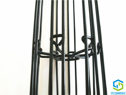 Cages supérieures démontables de filtre du chapeau 138mm Baghouse d'OEM
