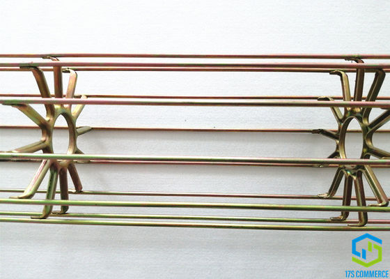 Cages de filtre d'étoile du zingage de chapeau de dessus de fil 110mm