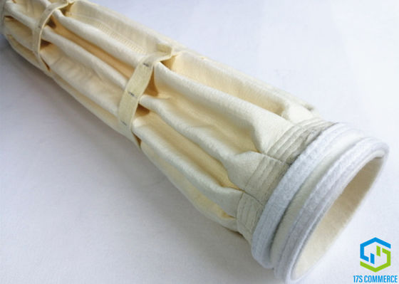 La manchette 12 de joint a plissé le sachet filtre d'Aramid de 50 microns grande superficie