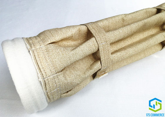 Aramid s'est senti que collecteur de poussière met en sac haut efficace prolongent la surface de filtre