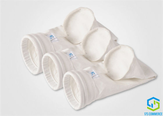 Brûlage du sachet filtre de la poussière de finition du rond 650gsm Baghouse