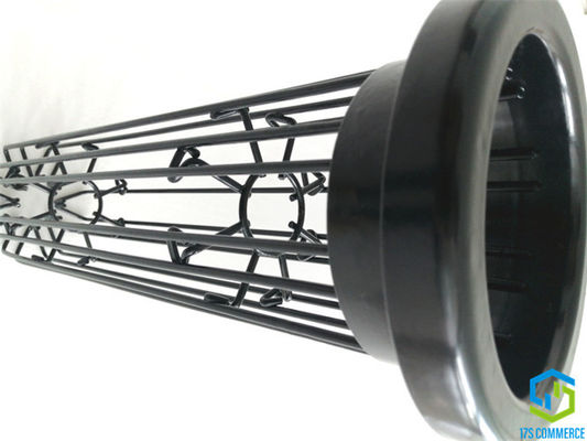 138mm 144mm 8 cages de filtre de Baghouse de polyester de pli