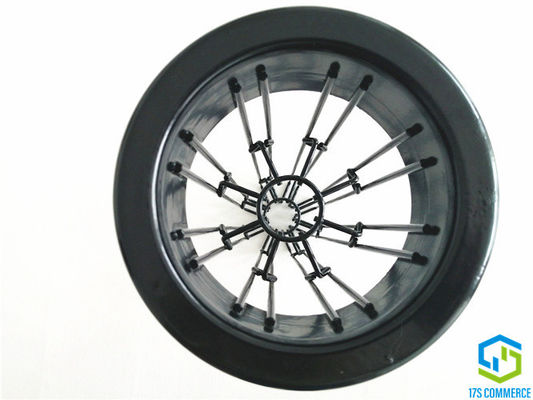 138mm 144mm 8 cages de filtre de Baghouse de polyester de pli