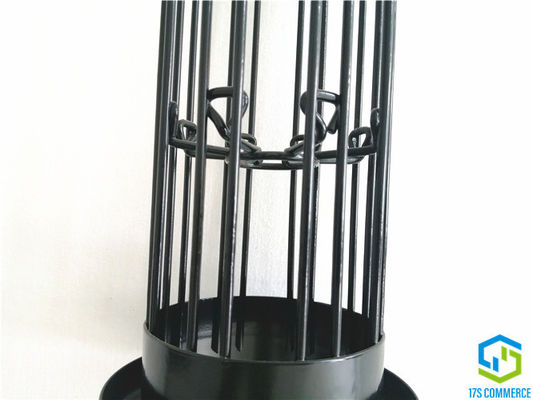 8 cages de filtre du sac 110mm 120mm Baghouse d'Aramid de pli