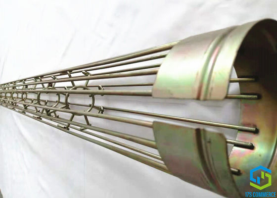 le filtre d'étoile de 138mm 144mm PPS met en cage des cages de Baghouse
